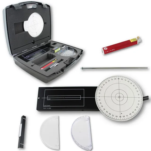 Educaduino Optique Valisette DISCOPTIC Laser Trio rouge
