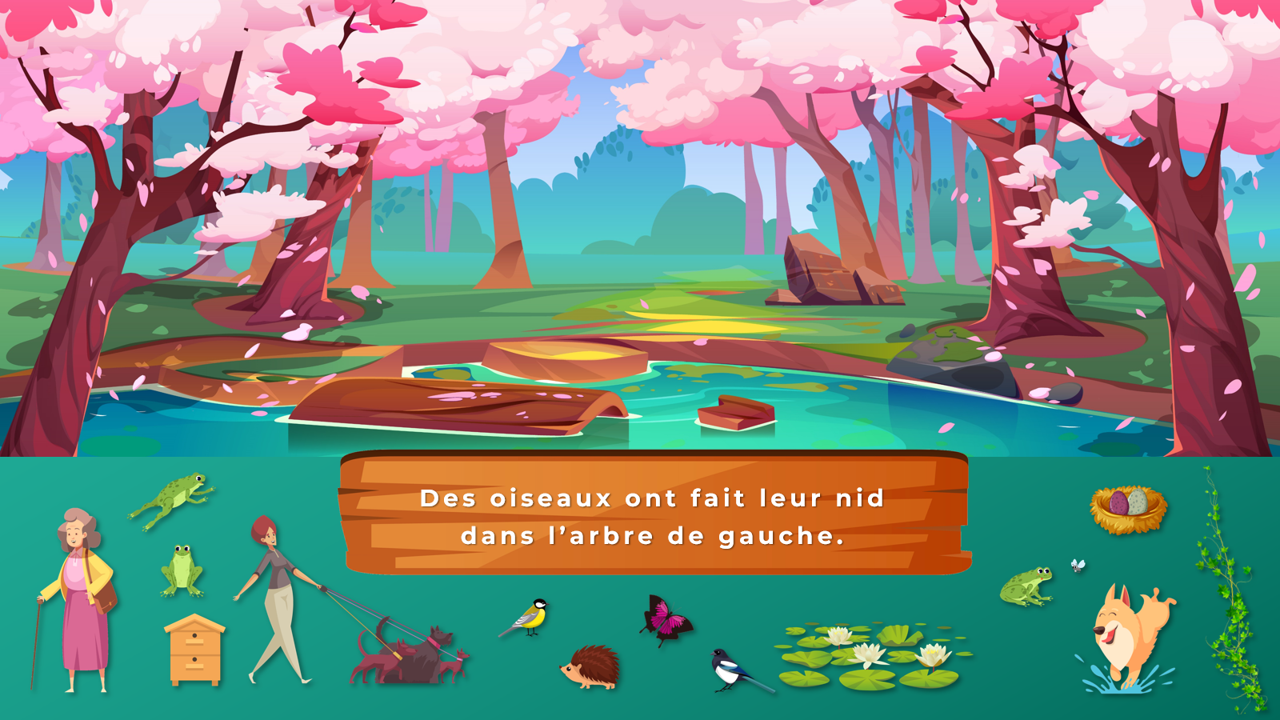 Créations orthophoniques Lecture Il se passe au printemps dans la forêt PowerPoint