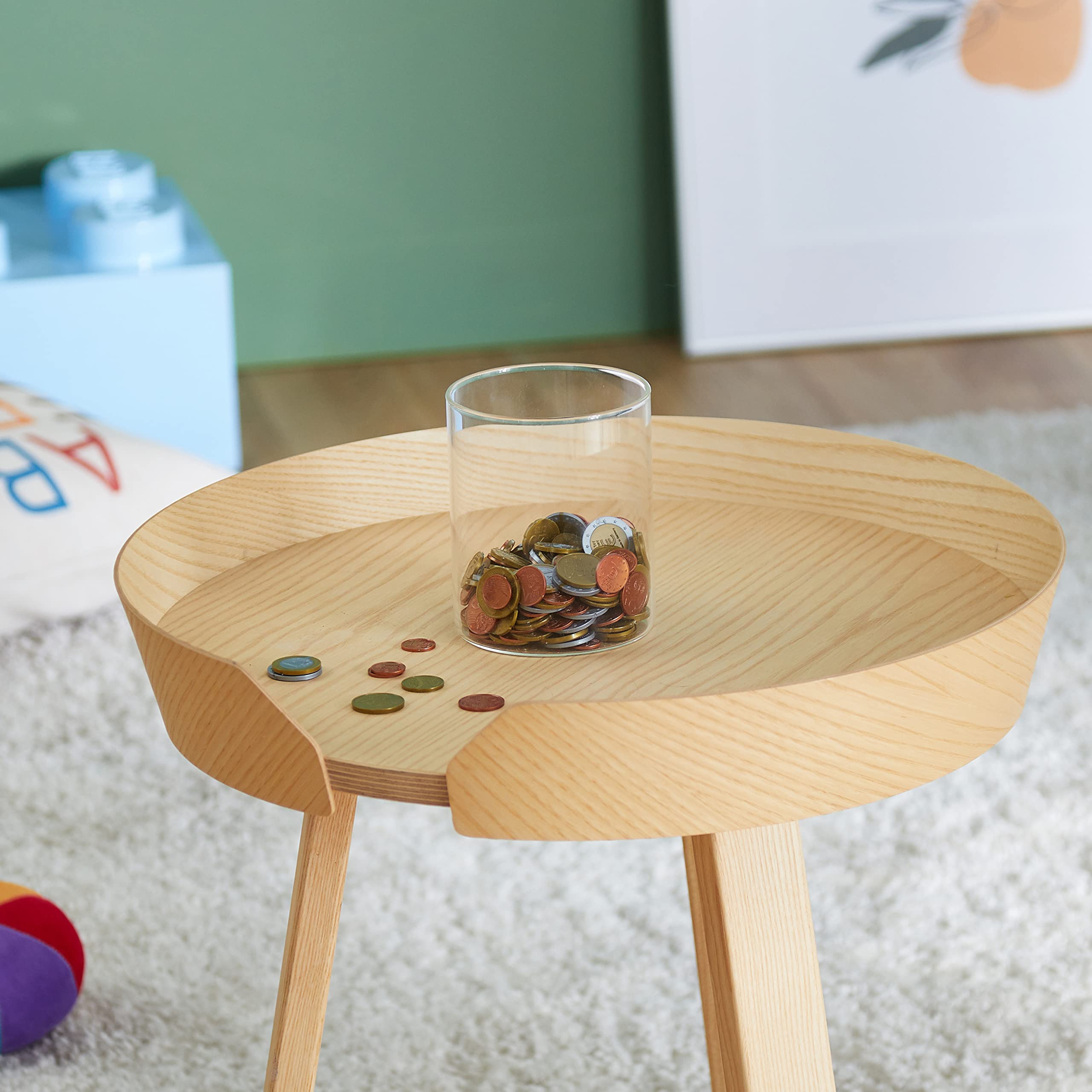 Wissner Lernspiele 160 pièces euros taille réelle pour école