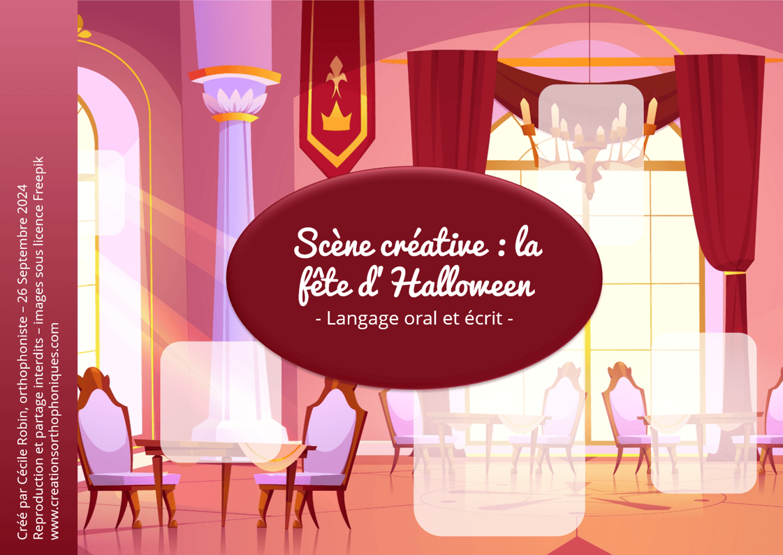 Créations orthophoniques PACKS Pack 10 supports Halloween jeux lecture
