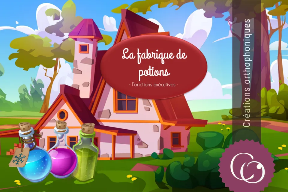 Créations orthophoniques Attention La fabrique de potions dès 8 ans