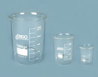 Educaduino Verrerie Lots Béchers forme basse à bec verre
