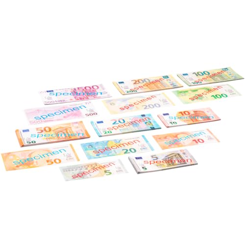 Wissner Lernspiele faux billets euros papier lot 40