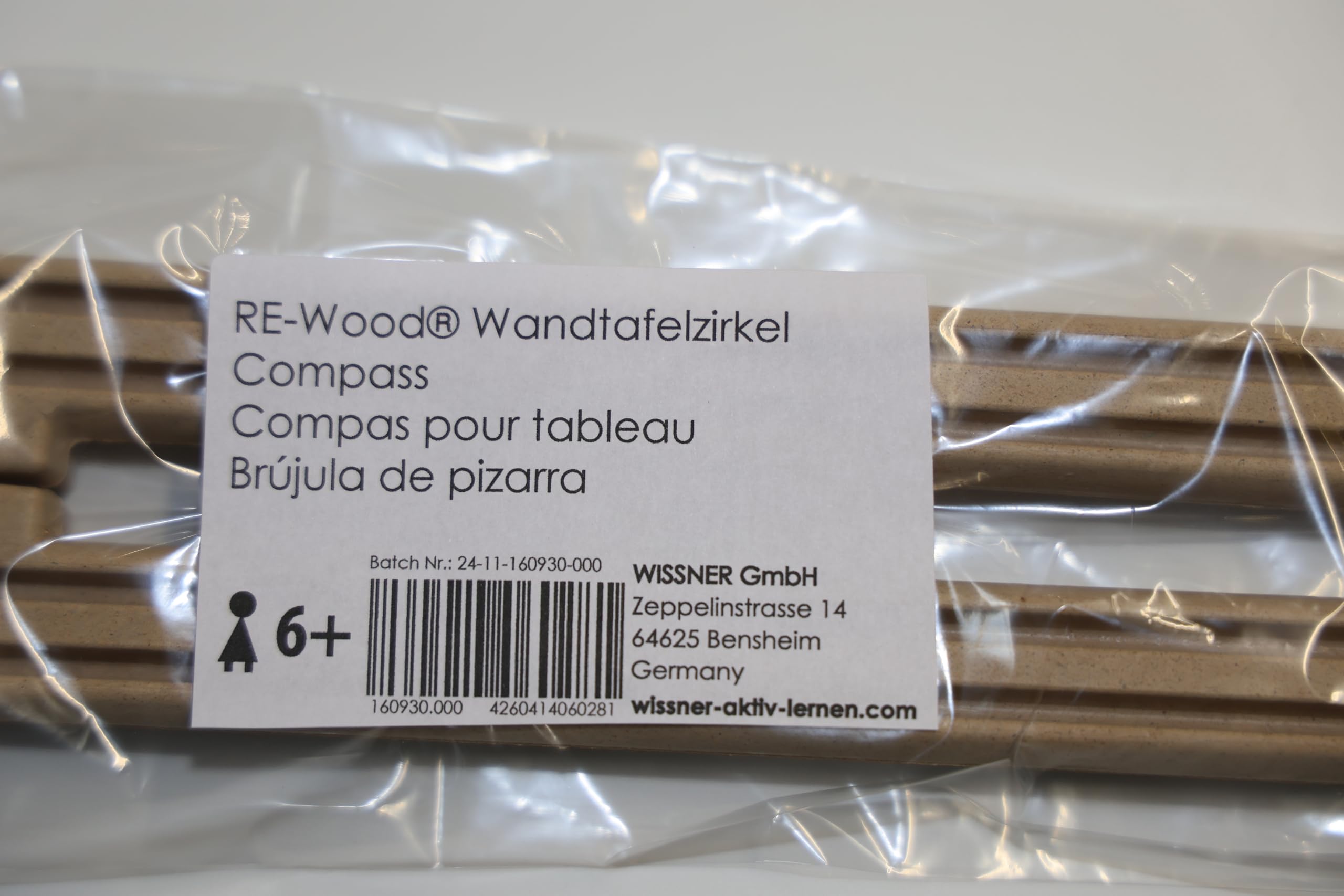 Wissner Zeichengeräte compas tableau 60 cm RE-Wood 3 pieds