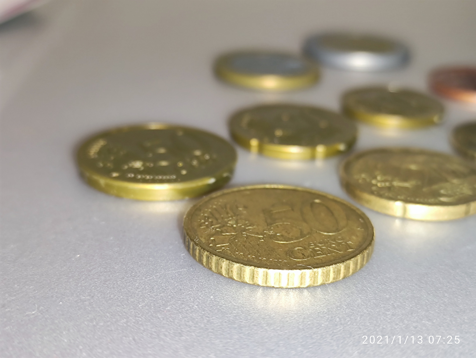 Wissner Lernspiele 080610.000 pièces euros taille réelle lot 50