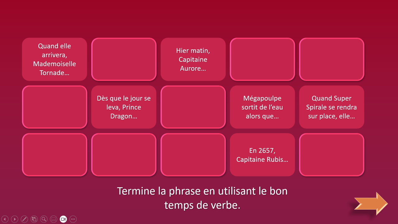 Créations orthophoniques Orthographe Superhéros des temps jeu conjugaison