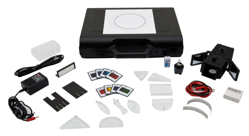 Educaduino Optique et ondes Dispositif synthèses banc optique 12V