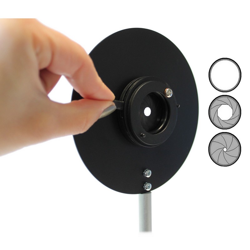 Educaduino Optique et ondes diaphragme à iris 12 lamelles