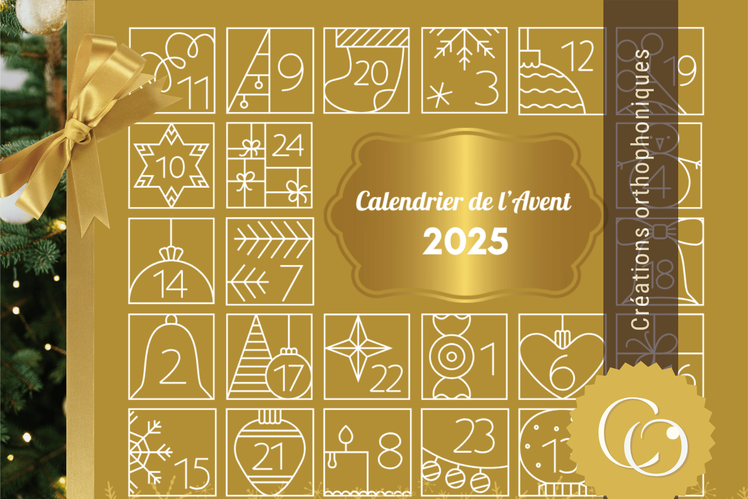 Créations orthophoniques PACKS Calendrier Avent 2025 24 supports orthophonie