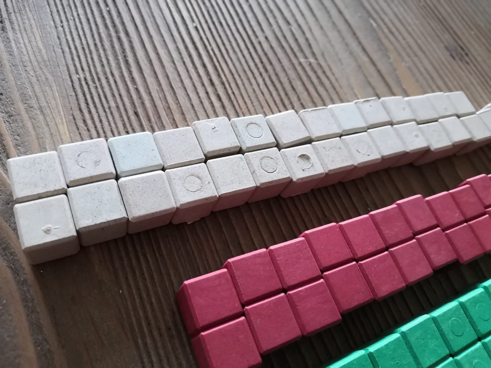 Wissner Zahlen & Rechnen réglettes Cuisenaire 126 pcs RE-Wood