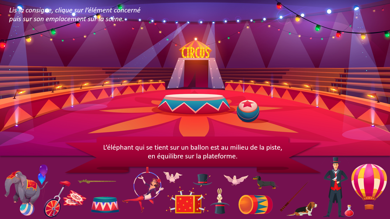 Créations orthophoniques Il se passe des choses au cirque lecture gratuit