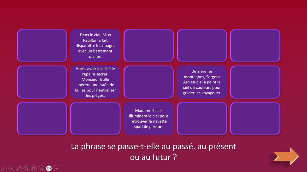 Créations orthophoniques Orthographe Superhéros des temps jeu conjugaison