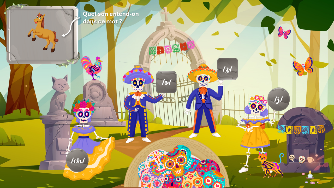Créations orthophoniques Biscuits mexicains jeu métaphonologie CH S