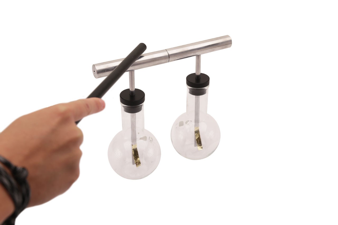 Educaduino Électrostatique Couple conducteurs avec électroscope