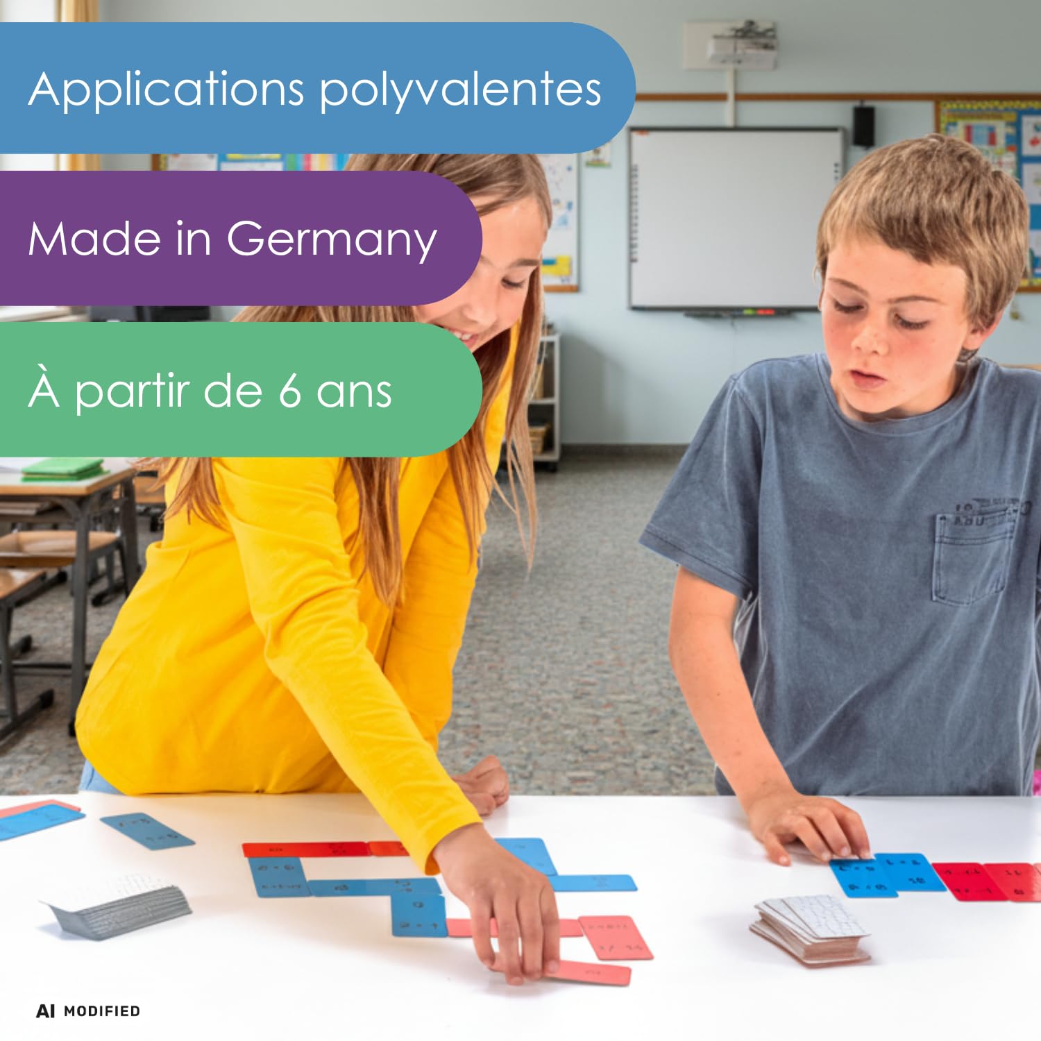 Wissner Lernspiele domino addition soustraction 1-20 60 cartes