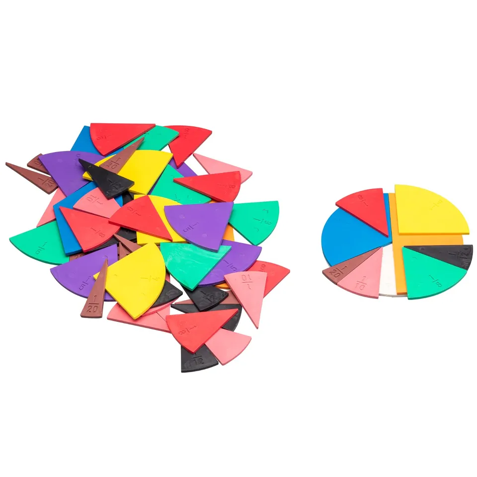 Wissner Zahlen & Rechnen fractions rondes 10 cercles en coffret
