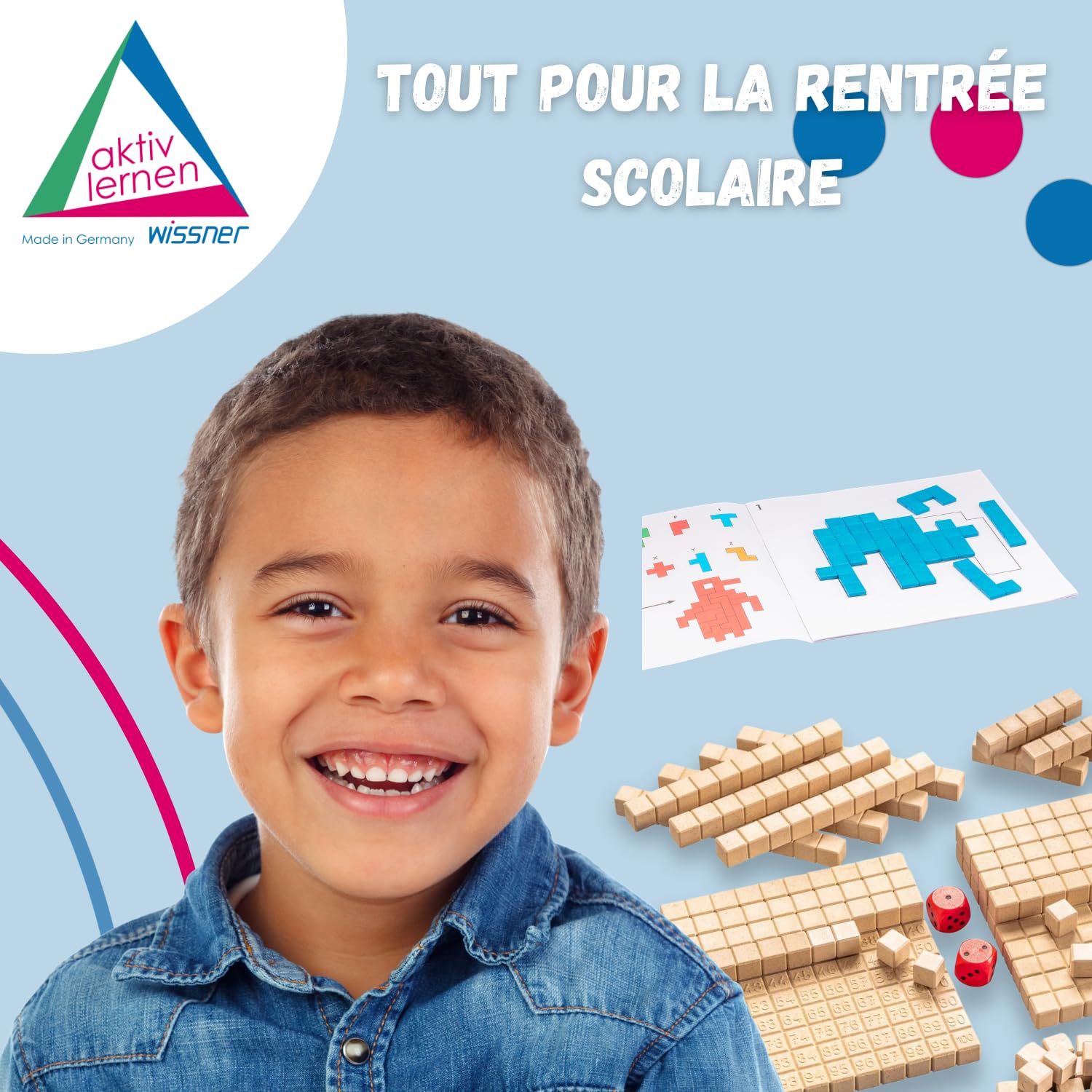 Wissner Raum & Form livret Pentominos 20 modèles taille réelle