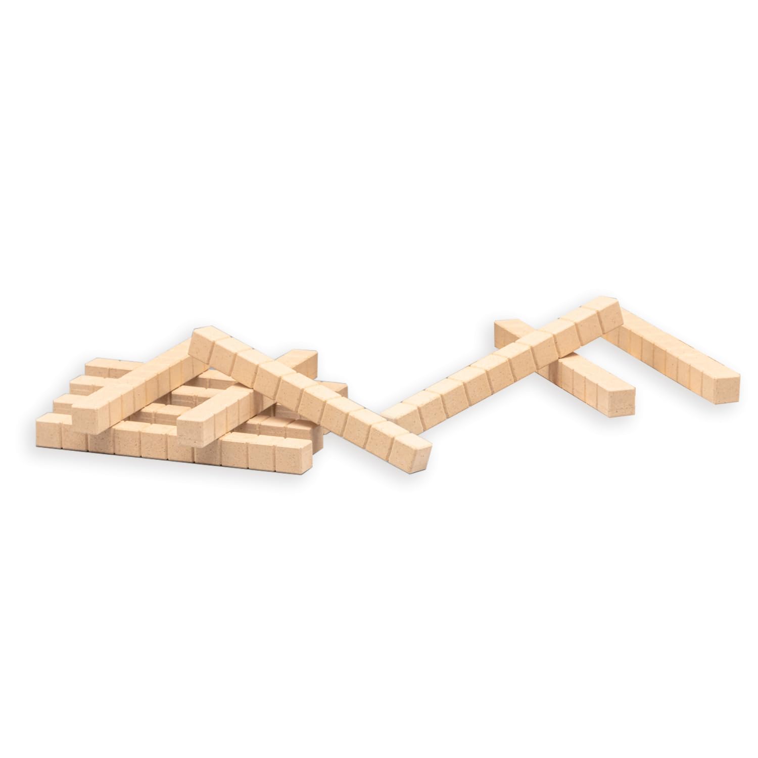 Wissner Zahlen & Rechnen 100 baguettes de dix marron RE-Wood