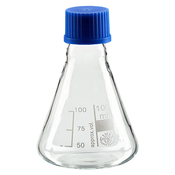 Educaduino Verrerie Lots Erlenmeyers SIMAX à vis verre