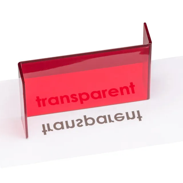 Wissner Raum & Form miroir géométrie transparent 15x10 cm