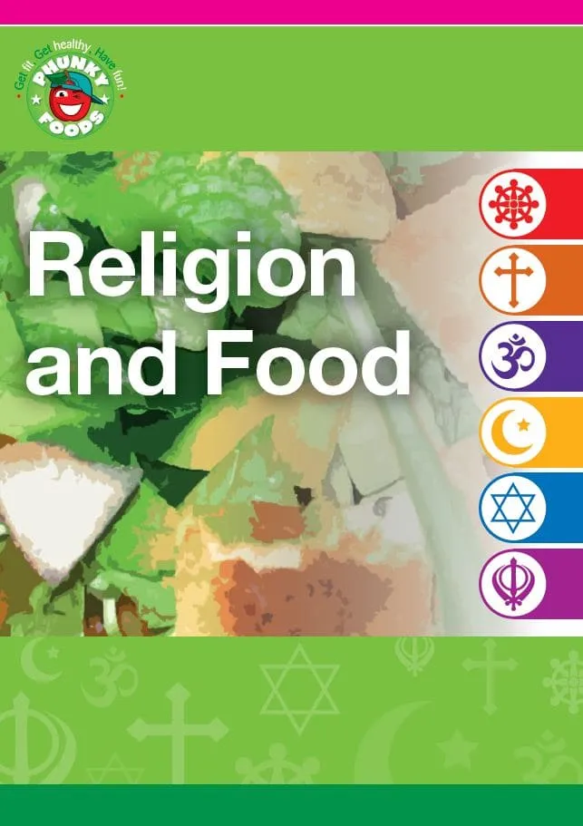 Purely Nutrition Religion and Food cahier religions primaire