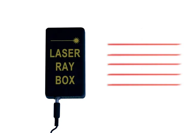 Educaduino Optique et ondes Laser rouge 5 faisceaux source collège