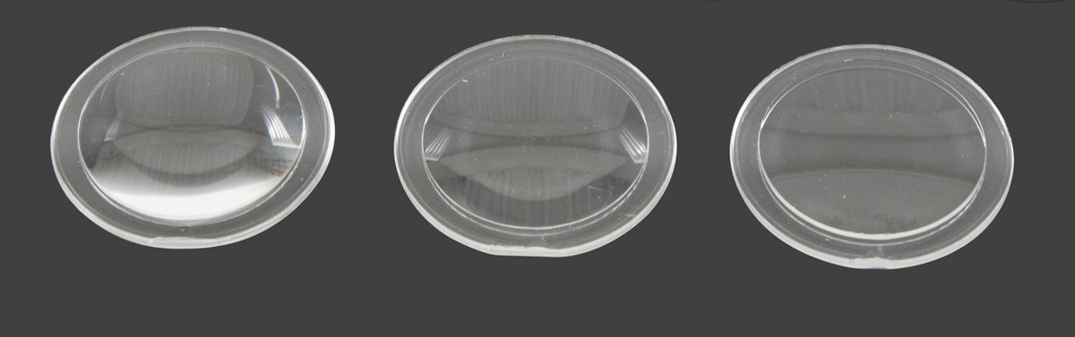 Educaduino Optique et ondes Jeu 3 lentilles plexiglas +6 +10 -10