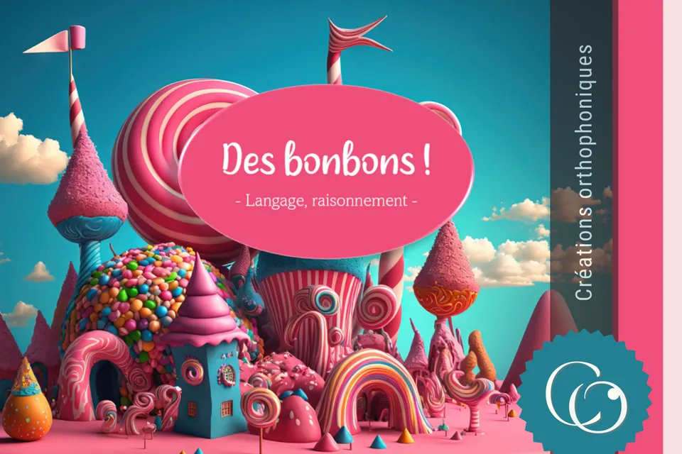 Créations orthophoniques attention Des bonbons jeu langage oral 5-10 ans