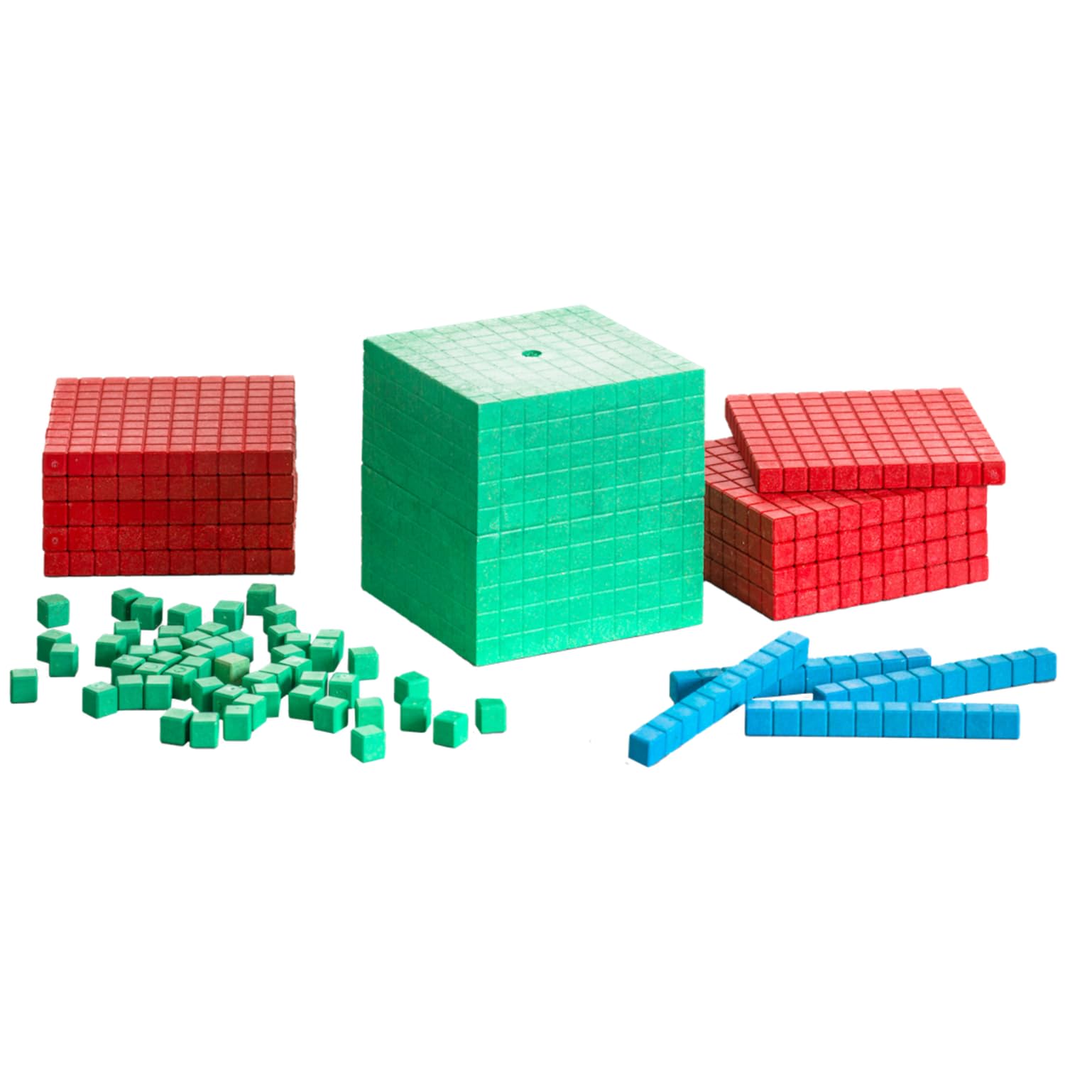 Wissner Montessori Ensemble calcul décimal 121 pcs RE-Wood