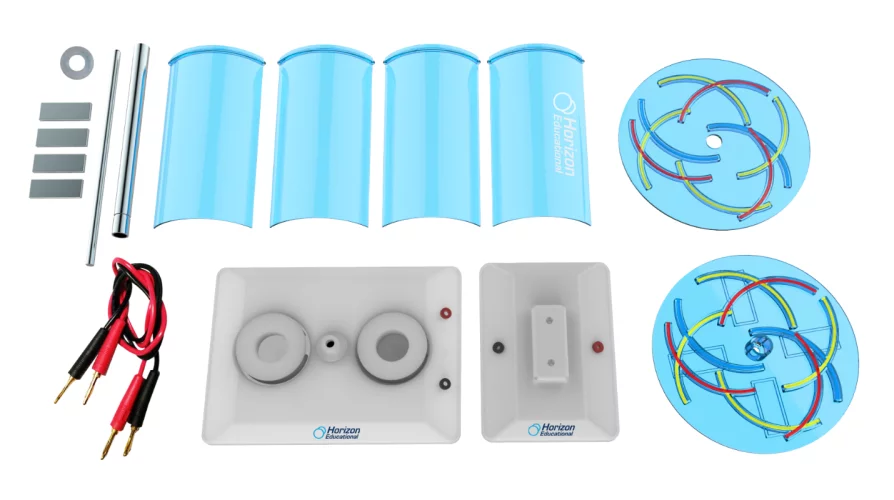 Educaduino Éco-énergies Kit Éolienne verticale pales réglables