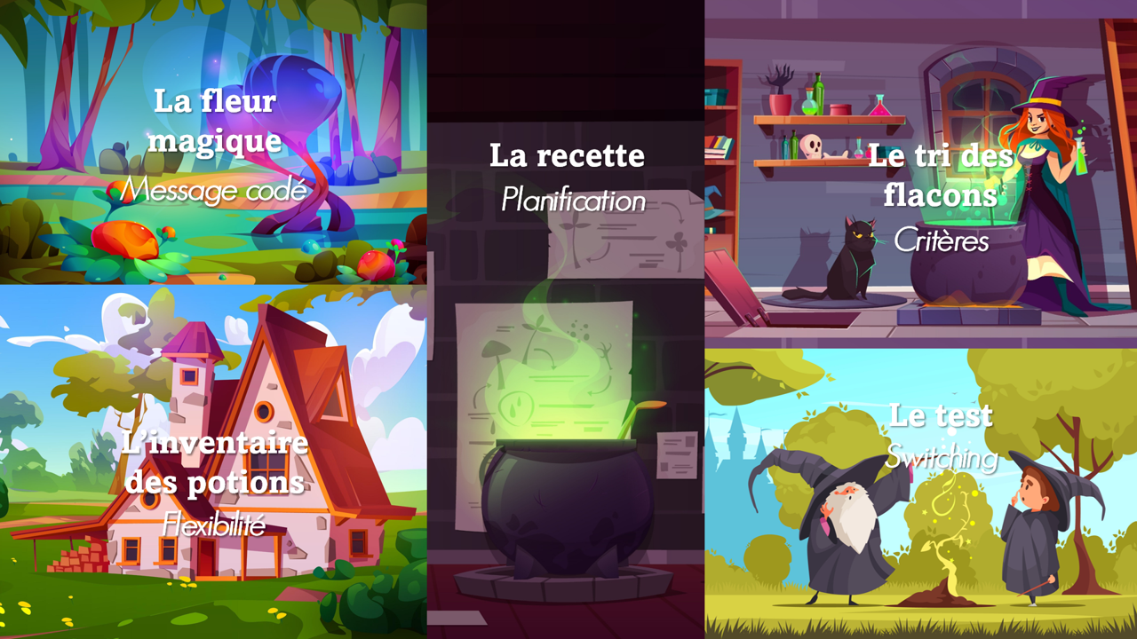 Créations orthophoniques Attention La fabrique de potions dès 8 ans