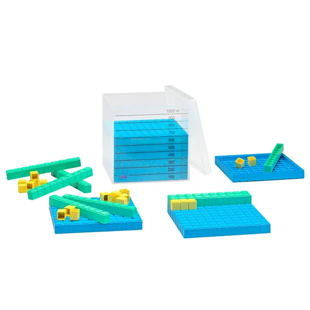 Wissner Zahlen & Rechnen Set calcul décimal RE-Plastic 29 pcs