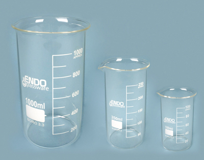 Educaduino Verrerie Lots Béchers forme haute à bec verre
