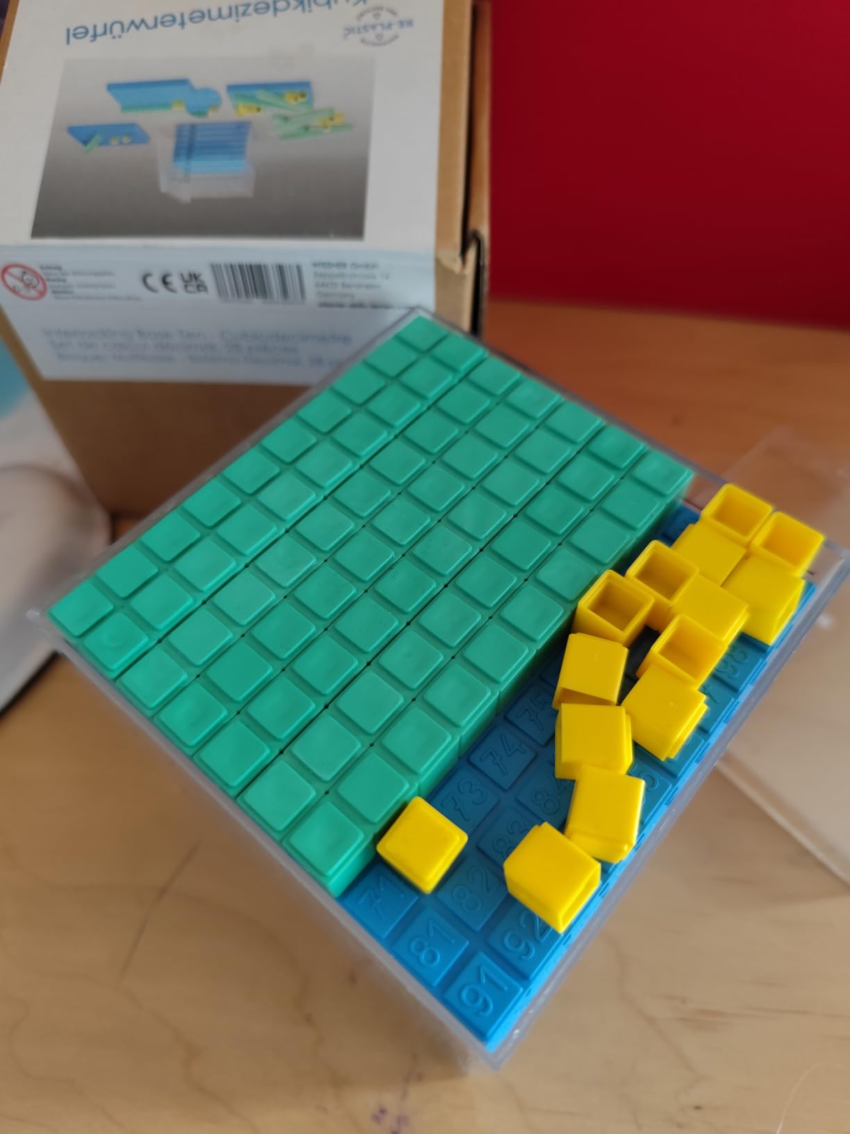Wissner Zahlen & Rechnen Set calcul décimal RE-Plastic 29 pcs