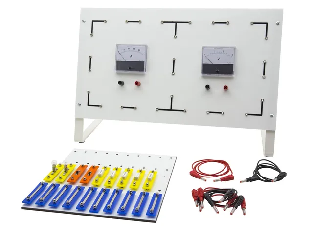 Educaduino Électricité Kit circuits électriques panneau 57×33 cm métal