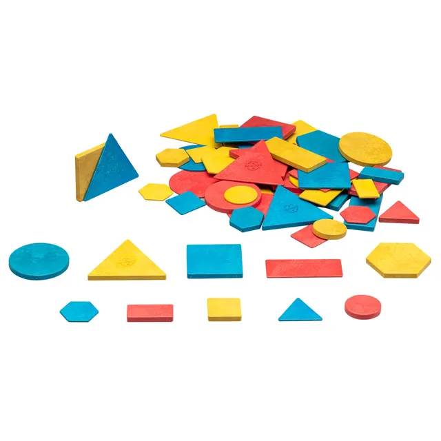 Wissner Raum & Form Blocs logiques 60 pcs RE-Wood