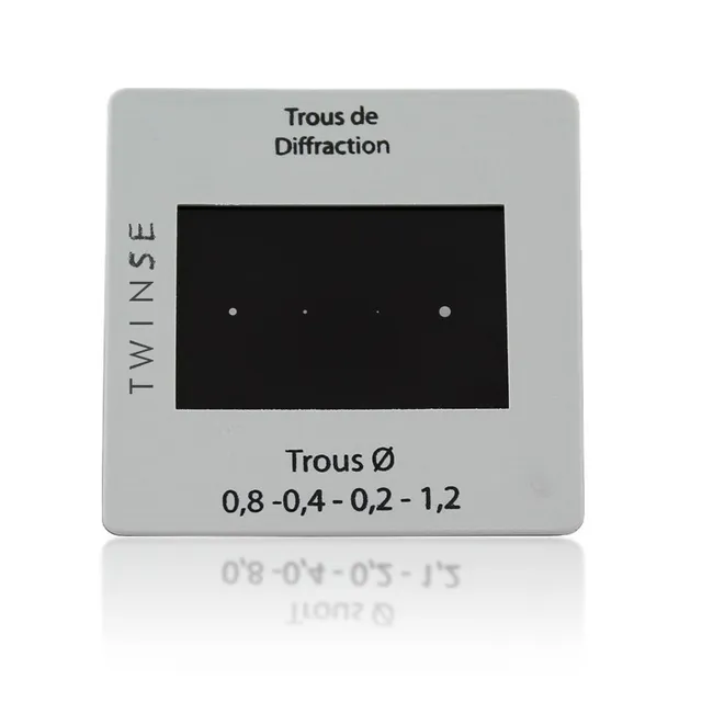 Educaduino Optique et ondes Diapositive 4 trous diffraction