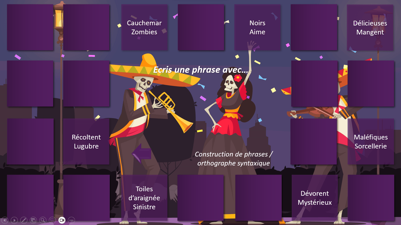Créations orthophoniques Cognition La fête des morts jeu de l’oie calcul