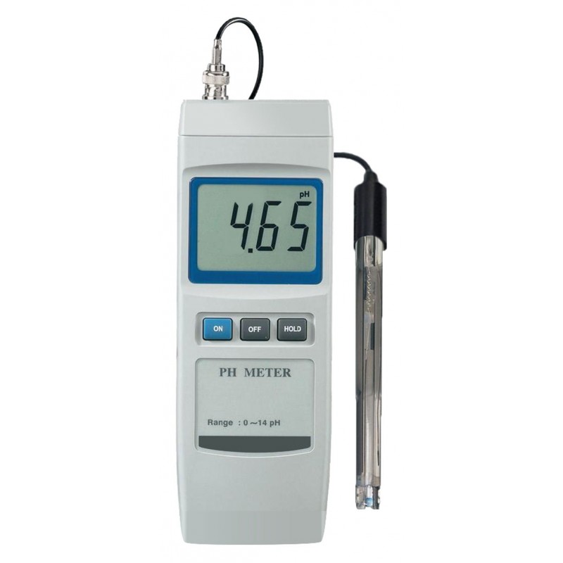 Educaduino Chimie pH-mètre portable 0-14 avec sonde