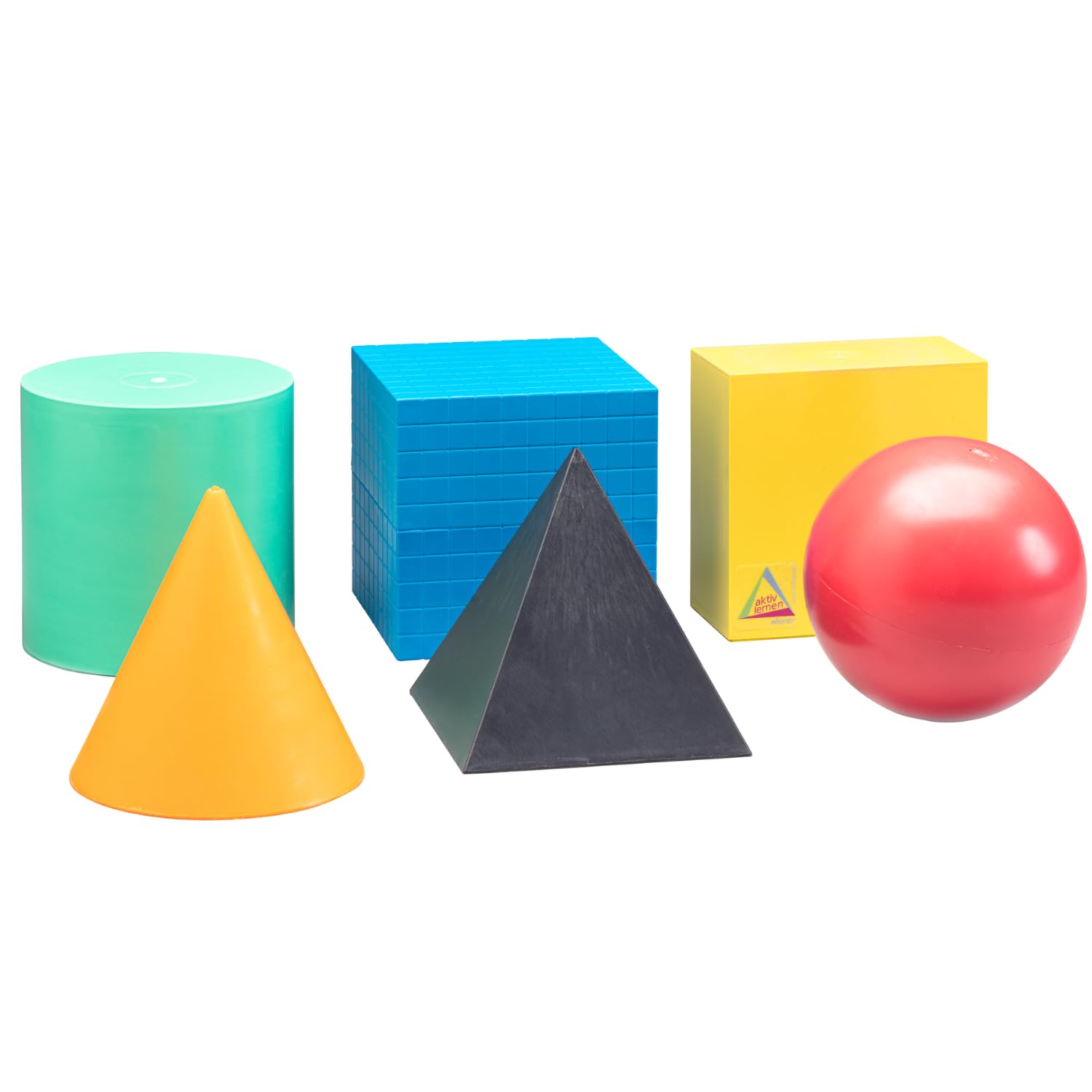 Wissner Raum & Form Set 6 Solides Pleins 10 cm Boîte Carton