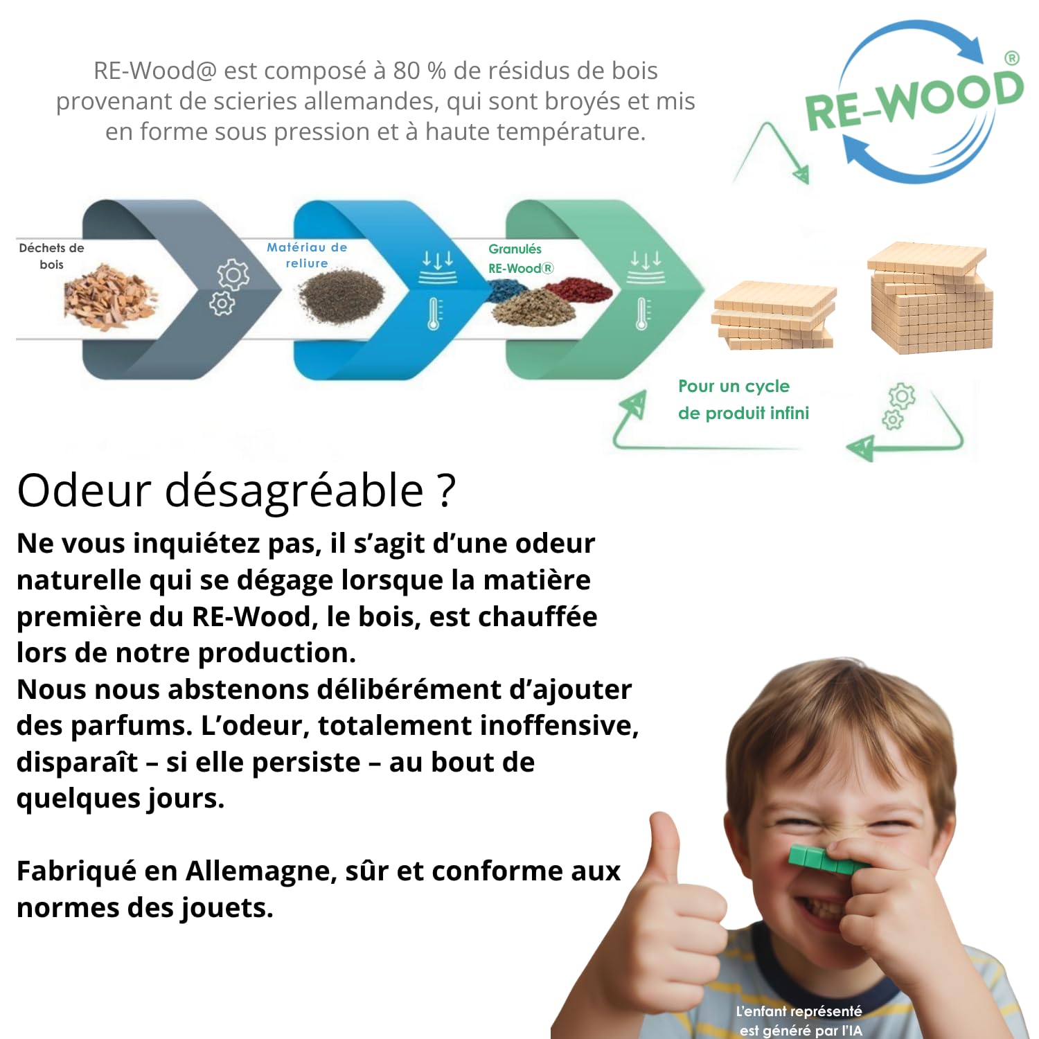 Wissner Zahlen & Rechnen plateau des centaines 10 pcs bois