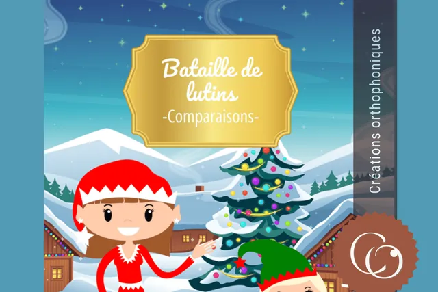 Créations orthophoniques Bataille de lutins jeu maths PDF nombres