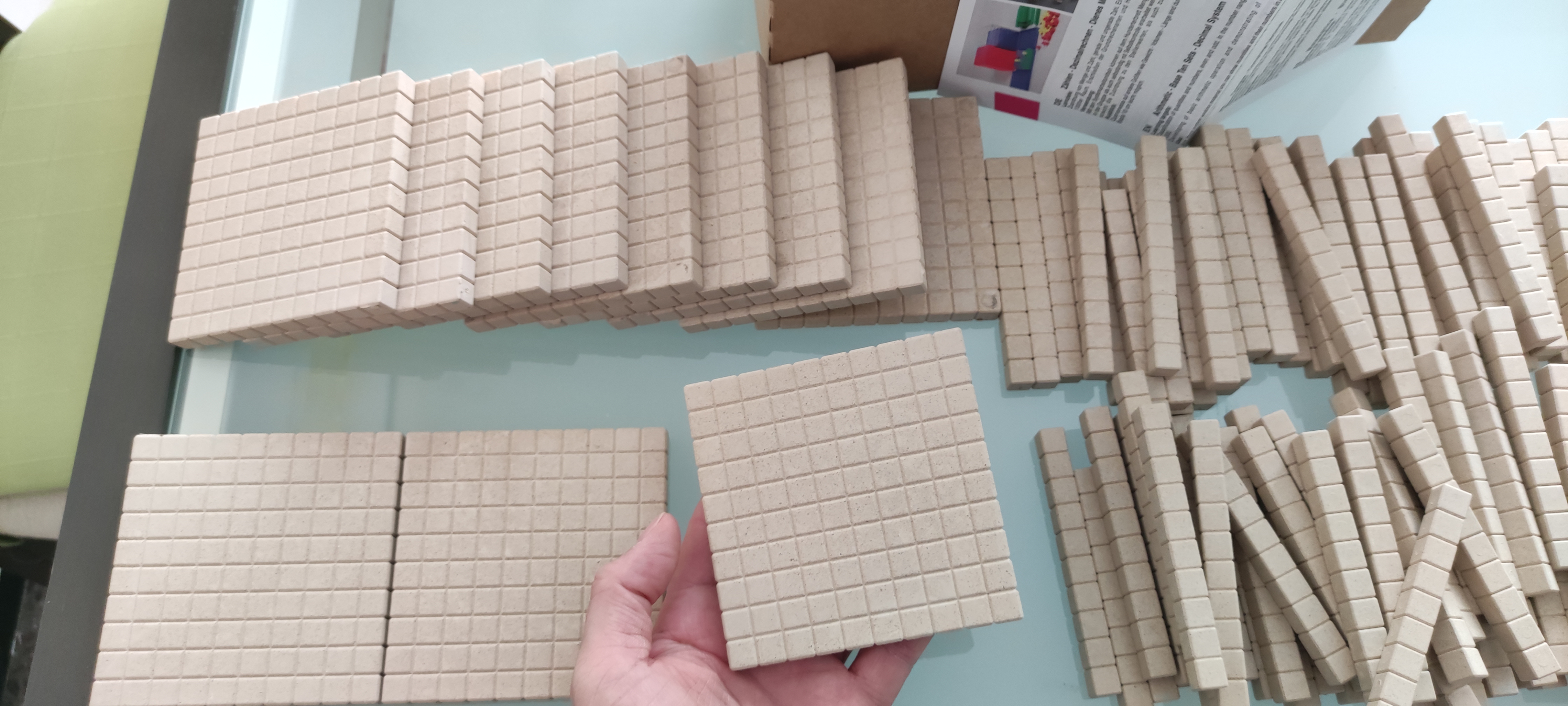 Wissner Zahlen & Rechnen Base 10 432 pièces boîte carton