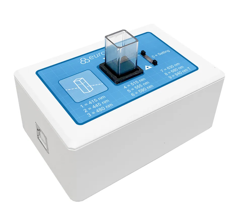 Educaduino Chimie Capteur colorimétrie turbidité 9 longueurs