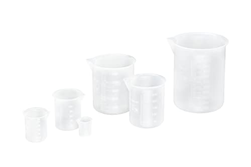 Wissner Größe & Messen Set 6 Gobelets Mesureurs Gradués RE-Plastic