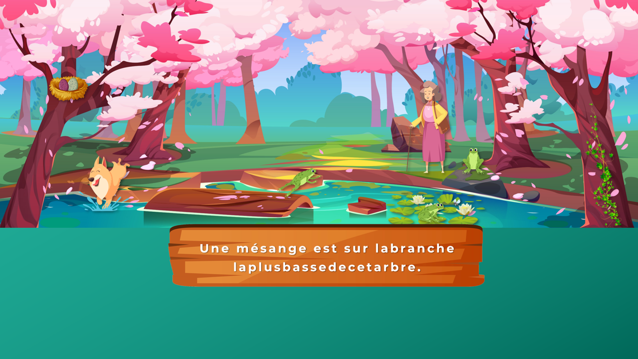 Créations orthophoniques Lecture Il se passe au printemps dans la forêt PowerPoint