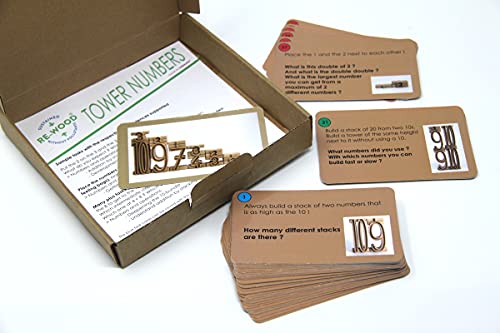 Wissner Lernspiele cartes tâches tour nombres 42 cartes