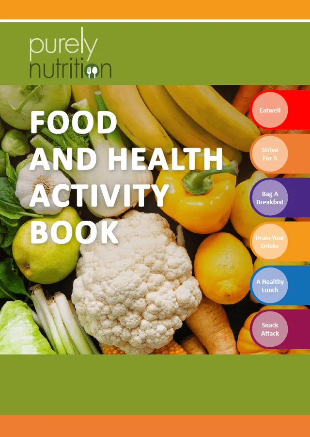 Purely Nutrition Food and Health cahier activités 4-11 ans