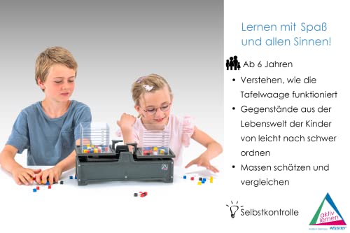 Wissner Größe & Messen balance RE-Wood 2 kg + cubes 1 L