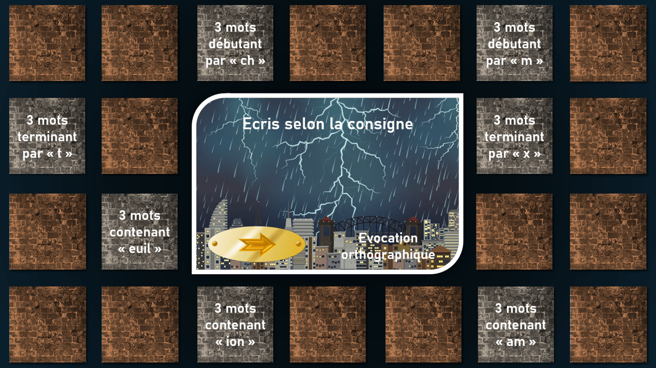 Créations orthophoniques Alerte aux voleurs jeu de l'oie interactif